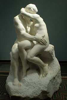 Photo by Philipp Weissenbacher of Rodin's Kiss