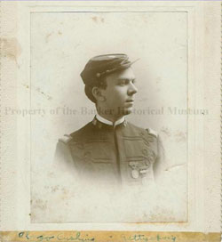 Alonzo Cushing in uniform