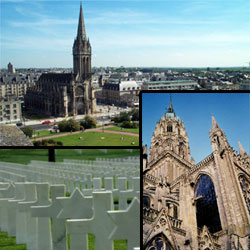 Caen, cemetery, Bayeux