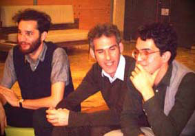 Josh and Ben Safdie with Ron Bronstein