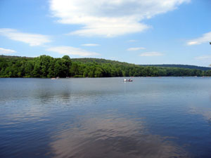Lake in late summer