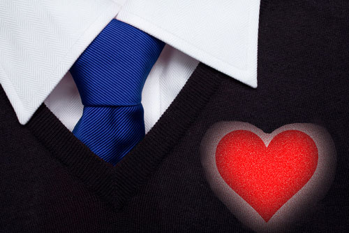 Catholic uniform with heart