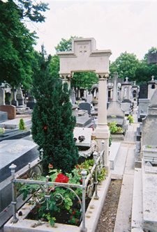 Guy de Maupassant's grave