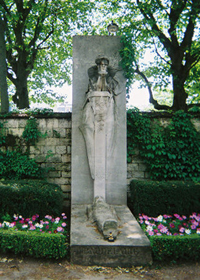 Baudelaire's cenotaph