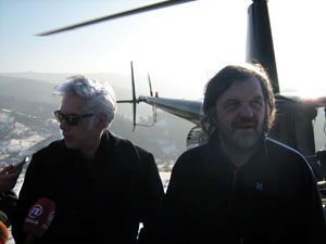 Jim Jarmusch and Emir Kusturica at Kustendorf Film Festival
