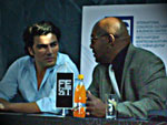 Emilio Roso and Ken Foree at FEST